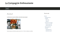 Desktop Screenshot of enthousiaste.com